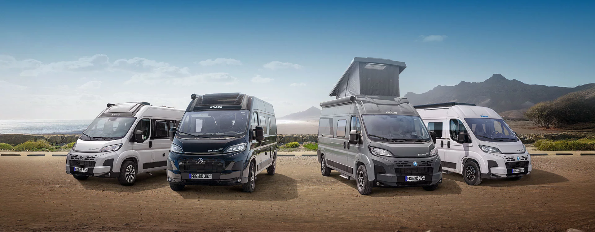 KNAUS Camper Van Keyvisual