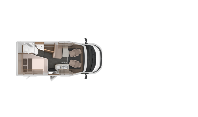 KNAUS VAN TI 550 MF Grundriss Overview