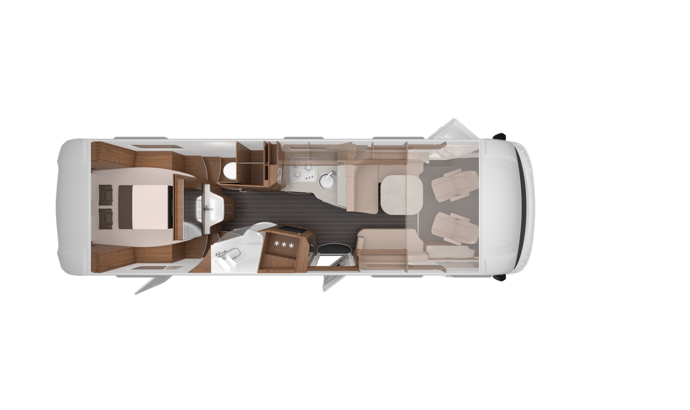 KNAUS SUN I 900 LX Grundriss Overview