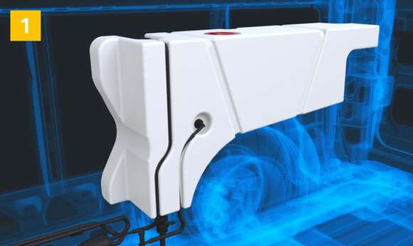 Die KNAUS Camper Vans bieten optimale Wasserversorgung mit einem Frischwassertank