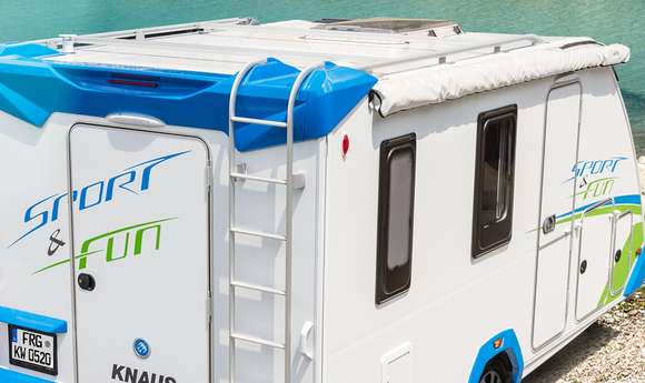 Hecktür mit 92 cm Breite - KNAUS SPORT&FUN