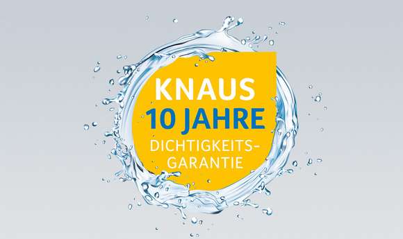 KNAUS Camper Van – 10 Jahre Knaus Dichtigkeitsgarantie