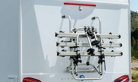 Fahrradträger am KNAUS L!VE WAVE