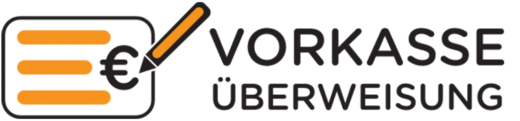 Zahlung mit Vorkasse per Banküberweisung